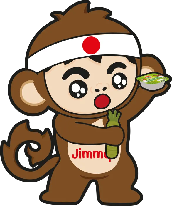 ลิงจิมมี่ น้ำจิ้มซีฟู้ด สูตรวาซาบิ